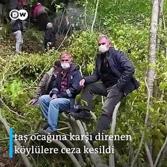 İşkencedere Vadisi'ndeki taş ocağına karşı direnen köylülere para cezası kesildi; "30 senedir bastığımız topraklarda ceza yedik"