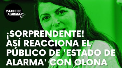 ¡SORPRENDENTE! Así reacciona el público de Estado de Alarma con Macarena Olona en su entrevista