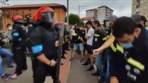 Un detenido en las protestas de los trabajadores de Tubacex