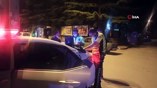 Trafik ekiplerinden alkol denetimi