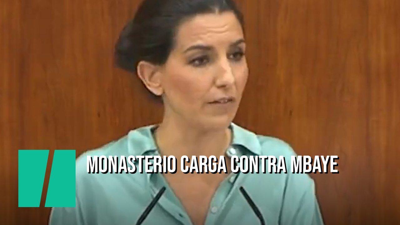 Monasterio carga contra el diputado de Podemos,...