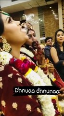 వైరల్ వీడియో: రింగులు రింగులుగా పొగ వదిలిని పెళ్లి కుమార్తె