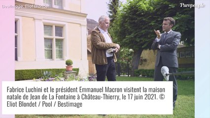 Fabrice Luchini : Sa "journée surréaliste " avec Emmanuel Macron