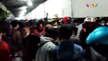 Ricuh! Antrian di Jembatan Suramadu Tak Kondusif
