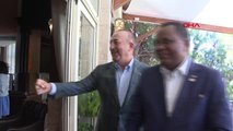 Son dakika haberi | ANTALYA Çavuşoğlu ile Kongo Cumhuriyeti Dışişleri Bakanı Jean-Claude Gakosso ile görüşme ve Anlaşmaların imza töreni --
