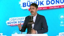 İSTANBUL - 'Üsküdar'da Büyük Dönüşüm 5000 Yeni Konut Projesi' - Bakan Kurum (2)