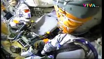 China Sukses Kirim 3 Astronautnya ke Luar Angkasa