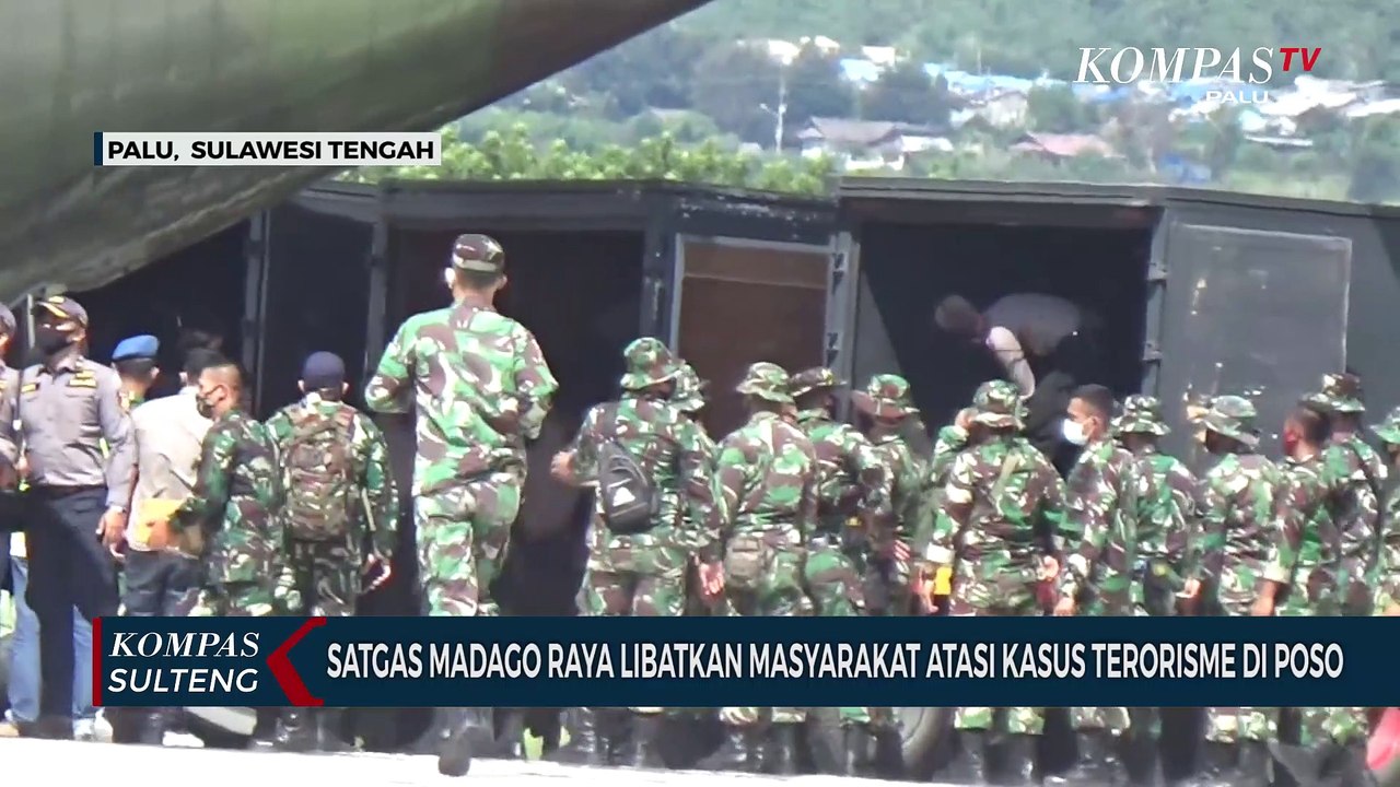 Satgas Madago Raya Libatkan Masyarakat Atasi Kasus Terorisme di Poso