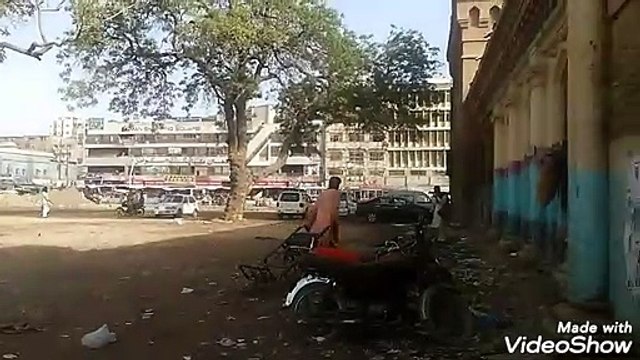 Historical Empress Market Karachi.