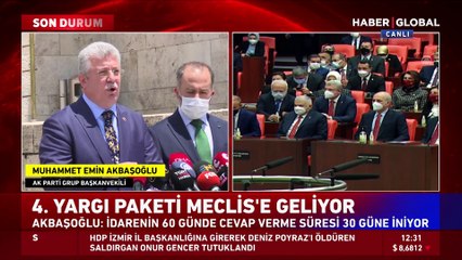 4. yargı paketi TBMM Başkanlığı'na sunuldu