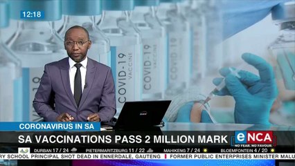 South Africa vaccinations pass 2 million mark