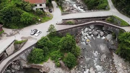 Doğanın kalbindeki tarihi "Çifte Köprüler" ziyaretçilerini bekliyor