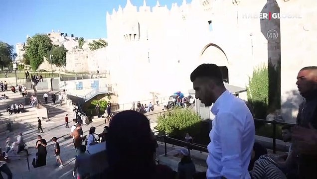 Hz. Muhammed'e hakaret protestosuna İsrail müdahalesi!