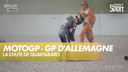 Fabio Quartararo chute lors des essais libres ! - Grand Prix d'Allemagne