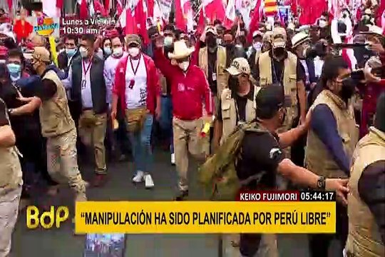 Keiko Fujimori sobre fraude en mesa: “pido al JNE que tome una decisión a conciencia”