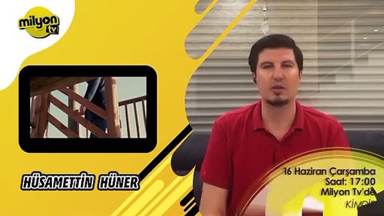 Milyon Tv de Kimdir Programının Bölüm Konuğu Hüsamettin Hüner ! 16 Haziran 2021 17_00da Milyon Tv de