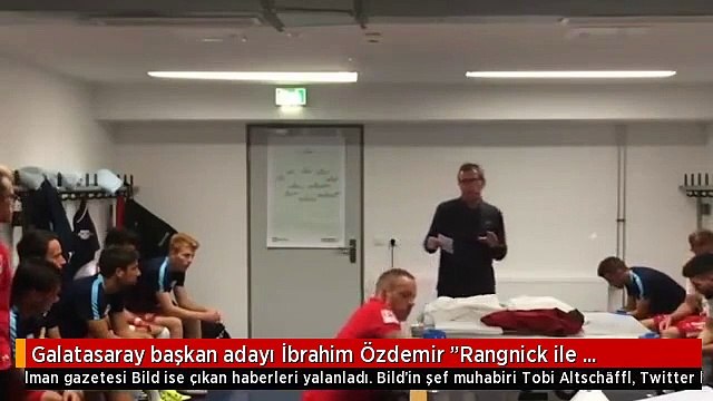 Galatasaray başkan adayı İbrahim Özdemir Rangnick ile anlaştık dedi! Alman basını haberleri Türkçe yalanladı