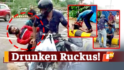 Drunken Brawl On Bhubaneswar Street During Lockdown, Police Detain 3 Youths
