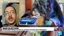 Iran votes in presidential poll tipped in hard-liner's favour