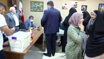 ERBİL - Yurtdışındaki İranlılar, 13. Cumhurbaşkanlığı Seçimleri için oy kullandı