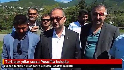 Tertipler yıllar sonra Posof'ta buluştu