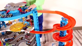 Biggest Hot Wheels Super Ultimate Garage Playset Unboxing Fun With Ckn Toys