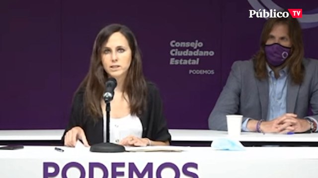 Belarra señala las elecciones autonómicas y municipales de 2023 como un gran reto para Podemos