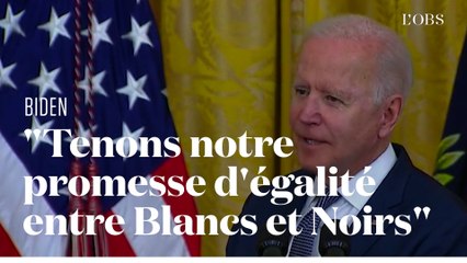 Pour Joe Biden, le "Juneteenth" marque la fin de l'esclavage mais pas la victoire de l'égalité