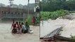 People drowned due to incessant rains, bridge collapsed