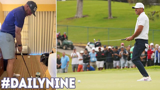 What's A Harder Read? A 6 Footer At The U.S. Open Or A 6 Footer On A Hotel Carpet?