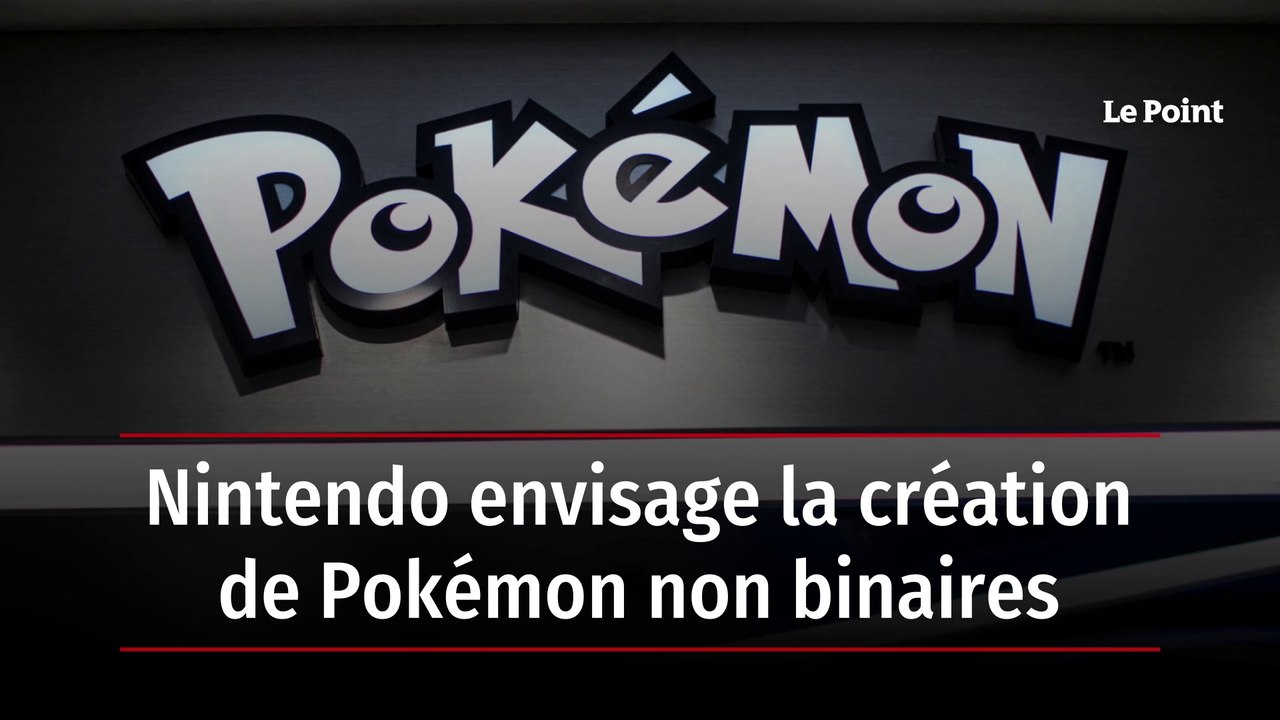 Nintendo envisage la création de Pokémon non-binaires