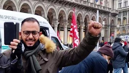 L'ultimo audio di Abdil prima della manifestazione: "Venite a Novara"