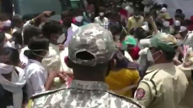 Maharashtra: Frontline workers lathicharged in Beed as they try to stop Ajit Pawar's convoy