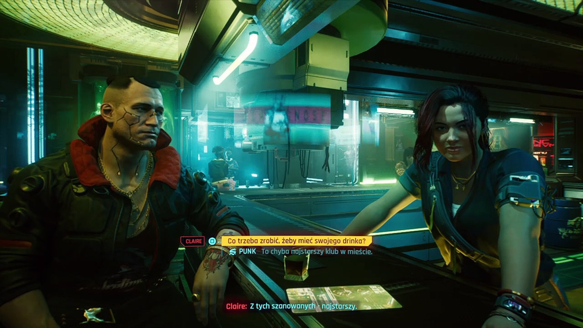 Cyberpunk 2077 - Pogadanka w Afterlife