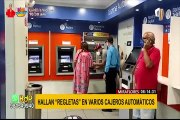 Hallan “regletas” en cajeros automáticos de agencias bancarias
