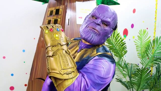 Wendy Pretend Play Masked Superhero Drinks Drive Thru | Wendy Turns Into Superheros