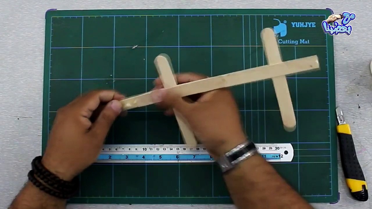 اصنع بنفسك رفوف سهلة وبخامات بسيطة - الجزء الثاني How to make this sample shelves