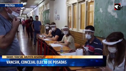 Vancsik, concejal electo de Posadas