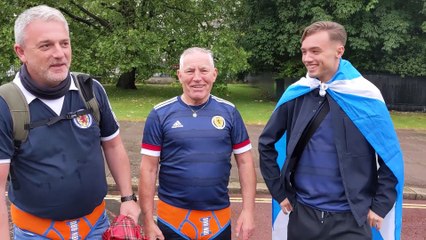 Alexander Brown meets the Tartan Army ahead of the England v Scotland match