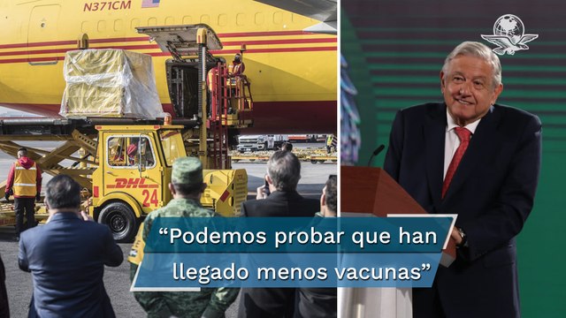 “Han llegado menos vacunas”; AMLO reconoce que se redujo el ritmo de vacunación en el país