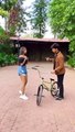 BMX Cycle Stunt New bmx cycle stunt tik tok video  bMX Cycle stunt