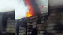 Başkent'te organize sanayi bölgesinde yangın