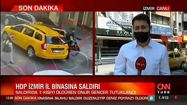 HDP İzmir İl Başkanlığında bir kişiyi öldüren Onur Gencer tutuklandı
