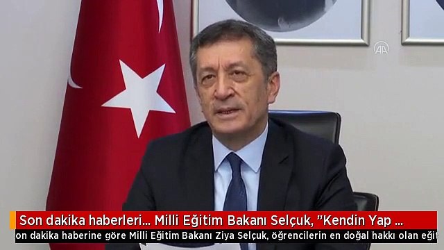 Son dakika haberleri... Milli Eğitim Bakanı Selçuk, Kendin Yap Atölyesi Uluslararası Farkındalık Festivali nde konuştu
