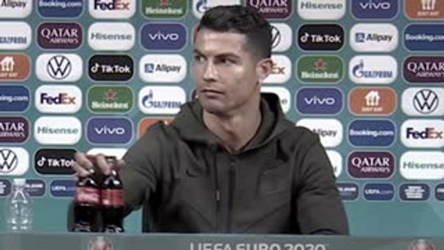 Bottled it! Ronaldo sparks Coca-Cola conundrum