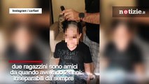 Brasile, bimbo si rasa i capelli in onore dell'amico malato di cancro: la loro storia è commovente