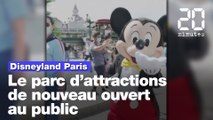 Disneyland Paris: Le parc d'attractions de nouveau ouvert au public