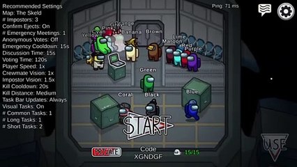 Among Us- Trailer 15 jugadores