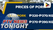 Prices of pork meat, basic commodities up