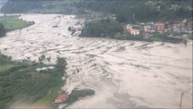 Monsoon rain triggers landslide and flooding in Nepal